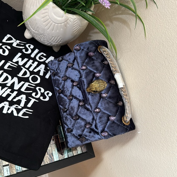 Kurt Geiger London
Mini Kensington Velvet Tonal Jewel Crossbody Bag - Picture 13 of 16